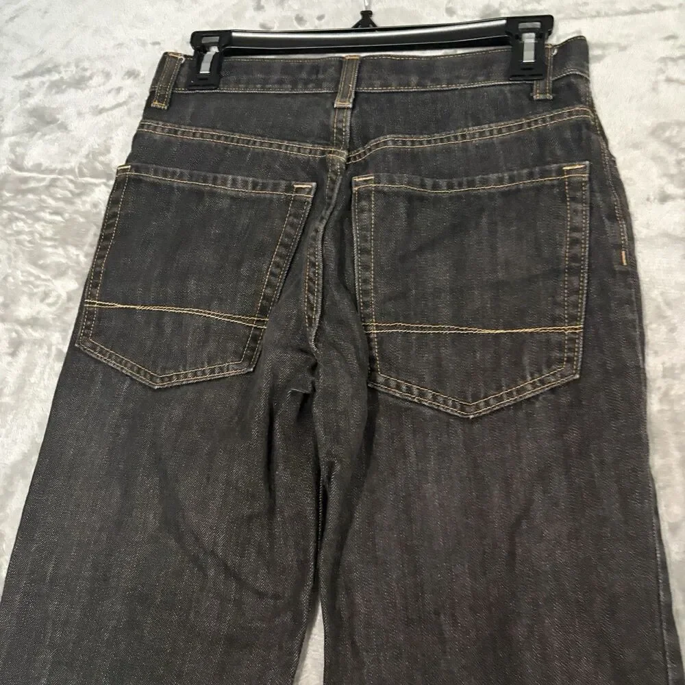 Old Navy Bootcut Jeans Kids 16 Regular Dark Wash Adjust-to-Fit Classic Denim